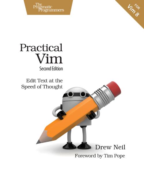 Cover of Practical Vim by Drew Neil